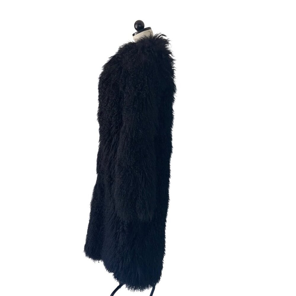 BCBG Max Azria Collection Mongolian Fur Coat - Picture 13 of 13